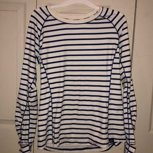 Soft, stripped New Balance work out shirt